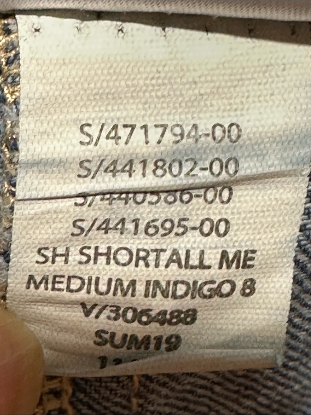 GAP 100% Cotton Denim Shortalls Medium Indigo Wash Size L - Picture 4 of 8